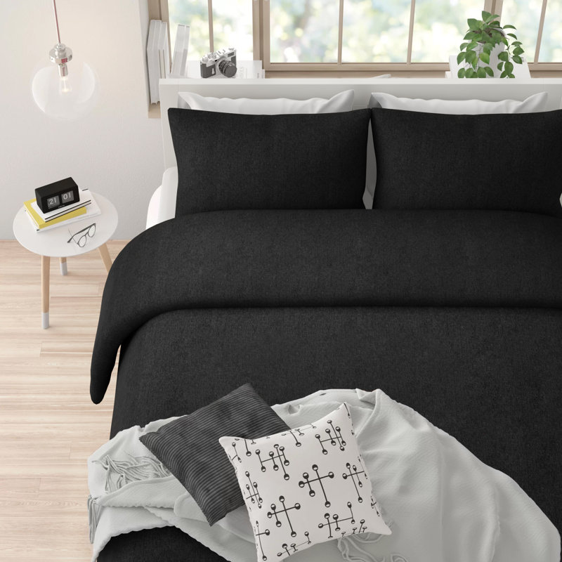 Zipcode Design Pauline Microfibre Duvet Cover Set & Reviews Wayfair.co.uk